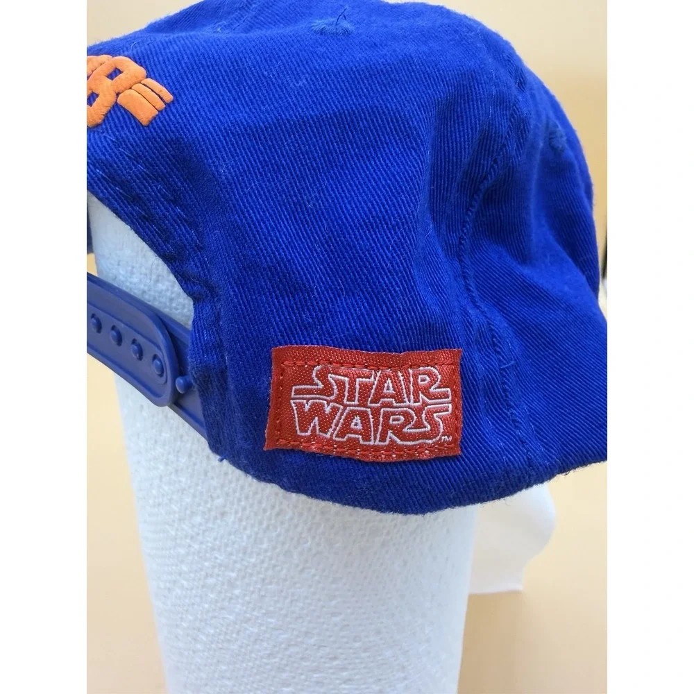 Star Wars BB-8 Kids Snapback Hat Cap Blue Orange 3D Embroidered 2018 Target